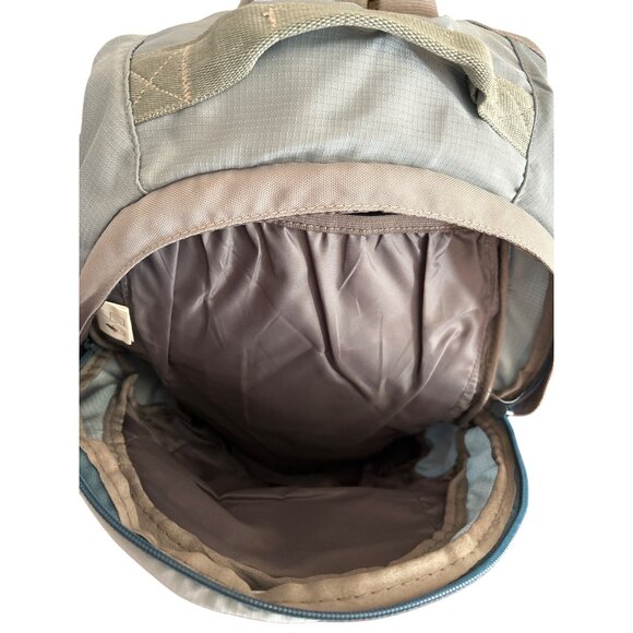 Outdoor Products Backpack Adjustable Straps Padded Back Green & Teal - Picture 3 of 9